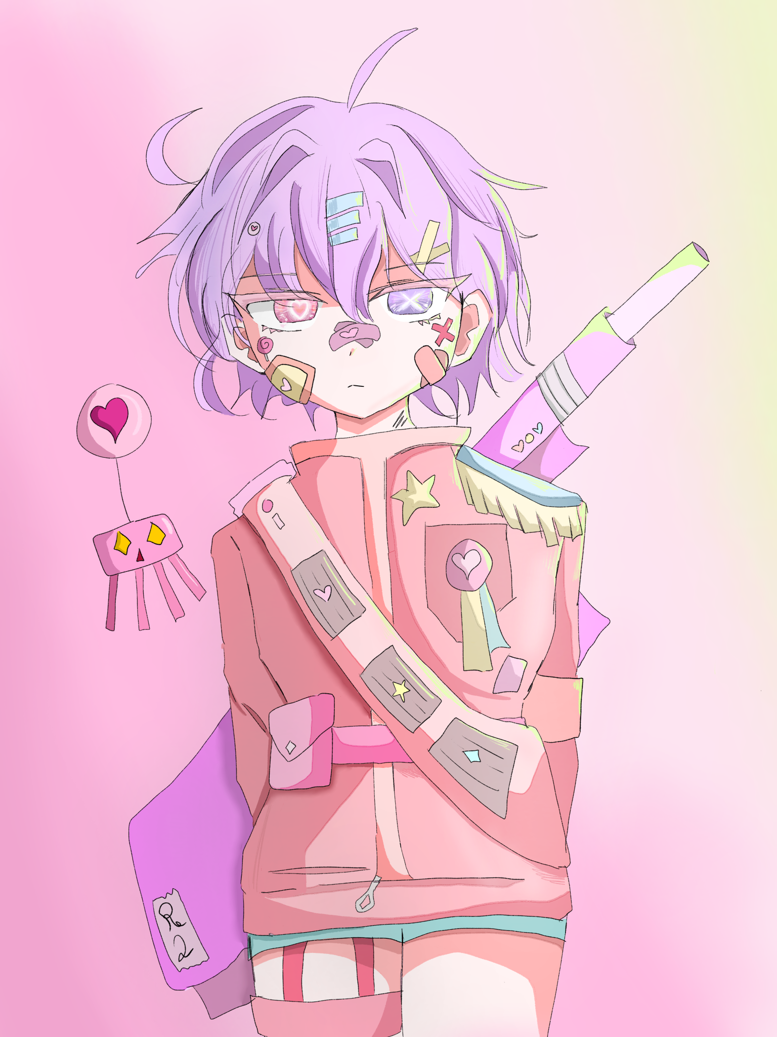 soldier purple - ibisPaint