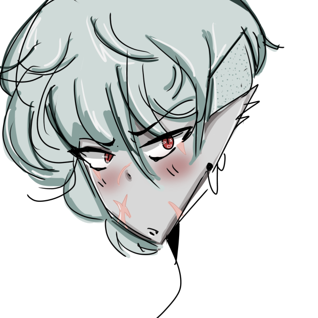 Shark dude doodle
