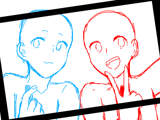 ペア合作素材　自撮り