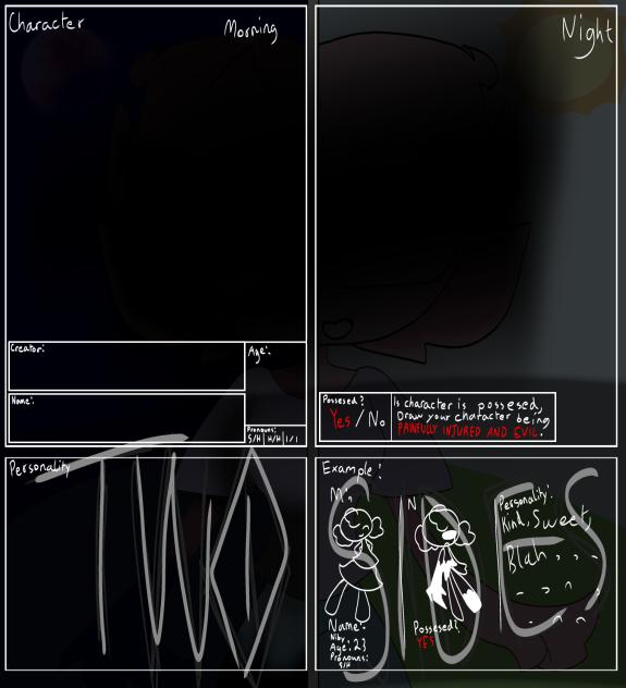 Two Sides Character Sheet