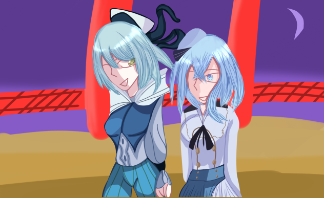 Mashiro and Hina