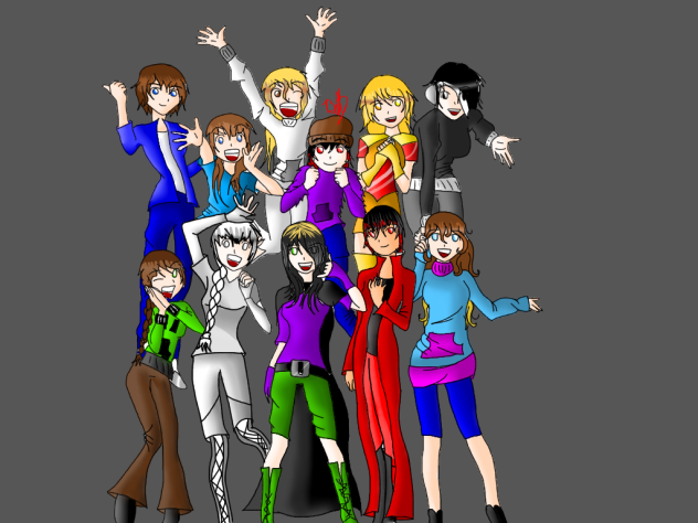 All Da OCs (SPEEDPAINT)