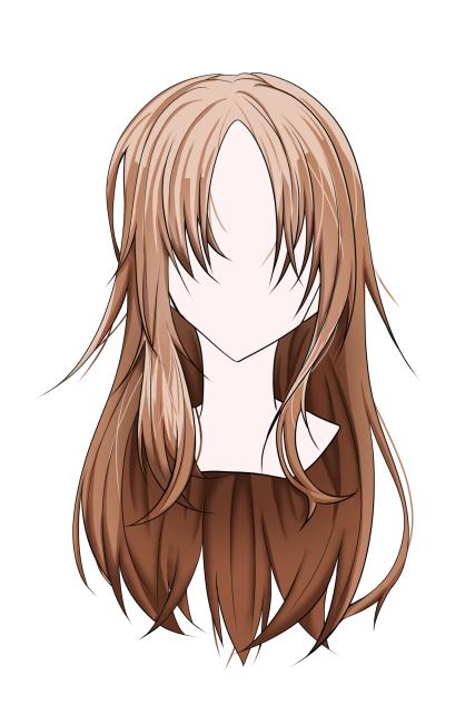 髪の練習