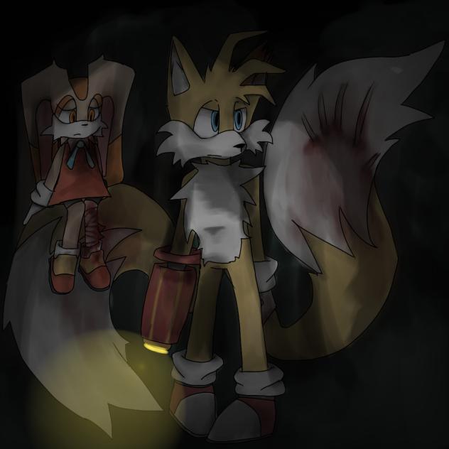 Cream and tails