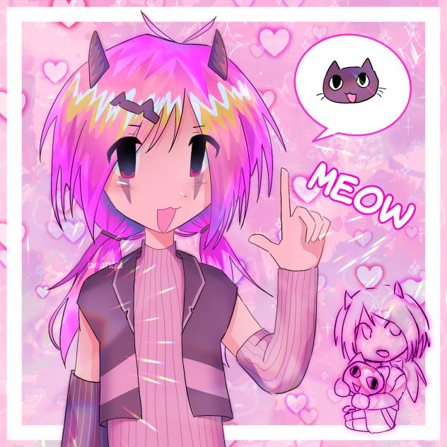 pink meow