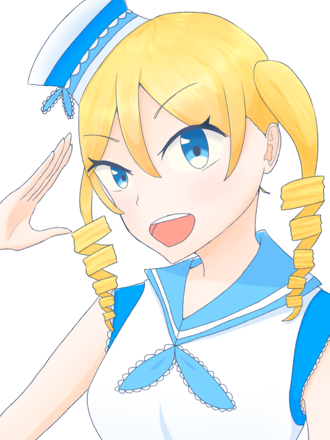 金髪縦ロール女の子