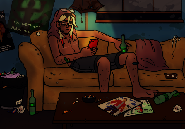 After Work Blues - ibisPaint