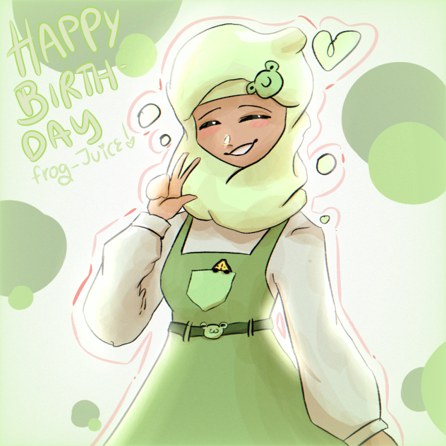HAPPY BIRTHDAY FROGJUICEEE
