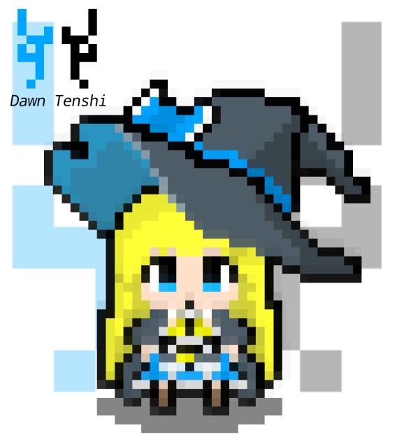 Azusa Aizawa Pixel Art