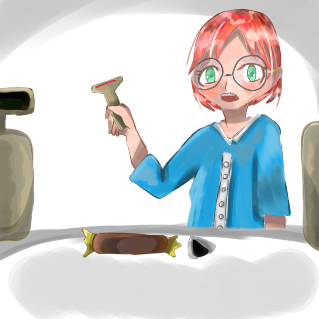 コンビニバイトの　すずさん