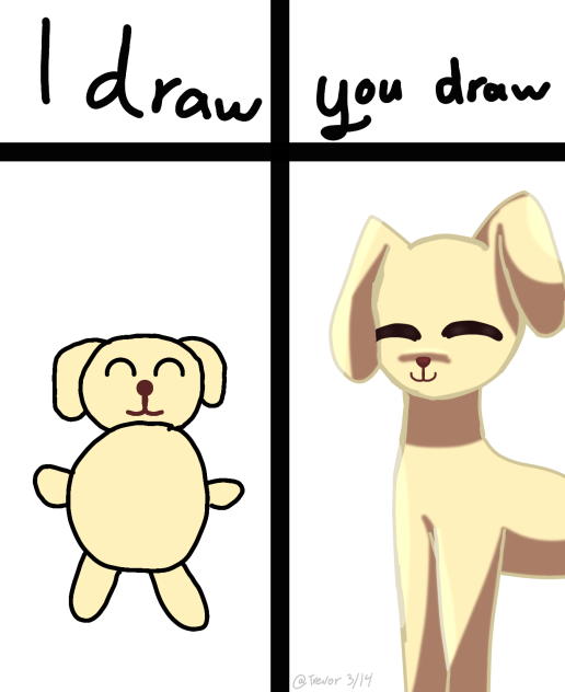 Doggo I draw u draw