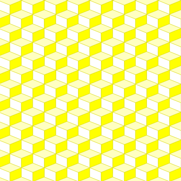 Japanese Pattern III - Yellow