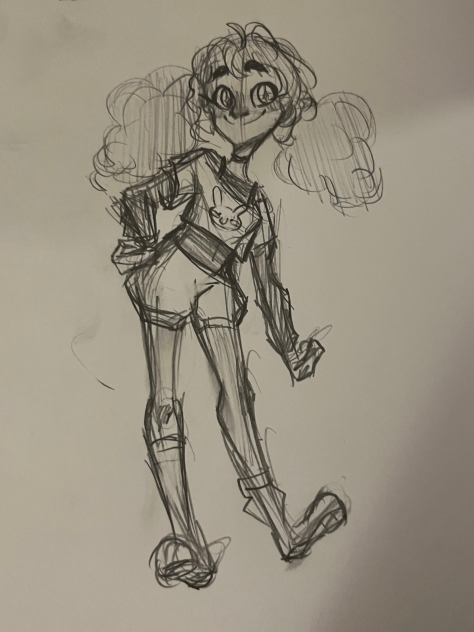 A lil sketchbook doodle