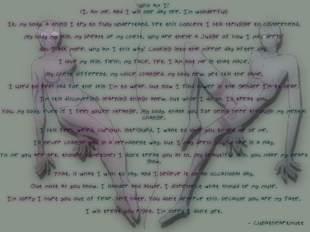 Gender mess(who am I¿ - Poem)