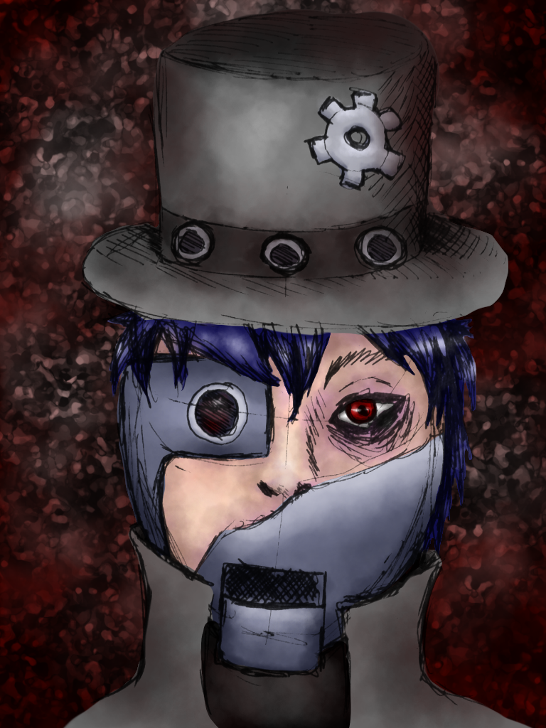 Steampunk Puppet - ibisPaint