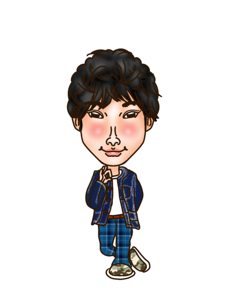 似顔絵 Da-ice 工藤大輝