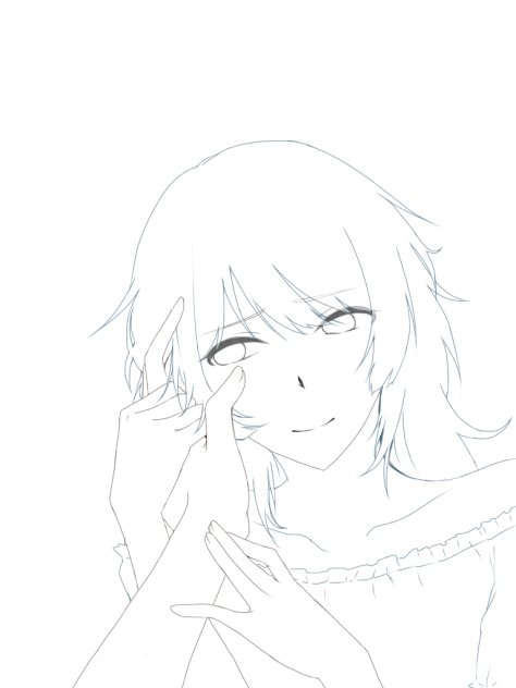 頬ずり