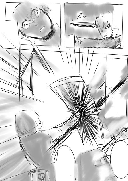 暇人のための漫画（セリフ入れてない）