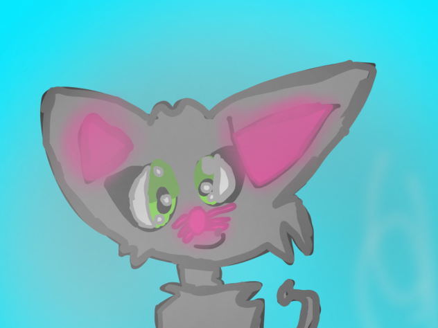 Neon cat remake