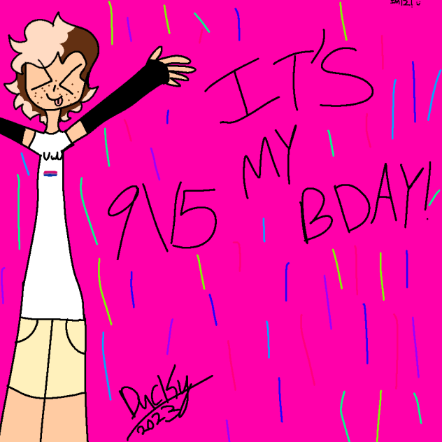 DREW THIS A DAY EARLY