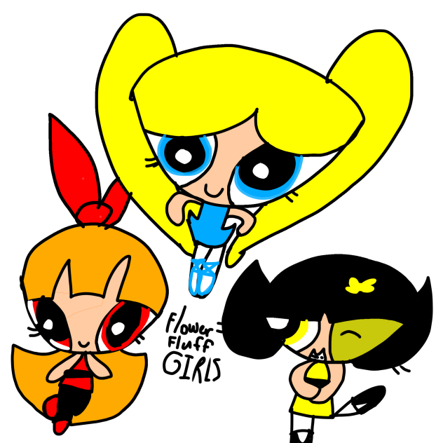 Flower fluff girls (read description)