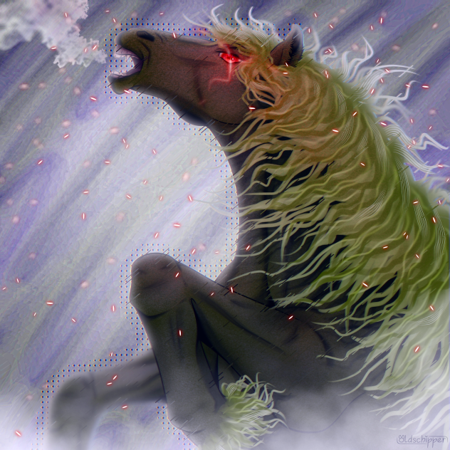 Дьявольский кельпи - ibisPaint