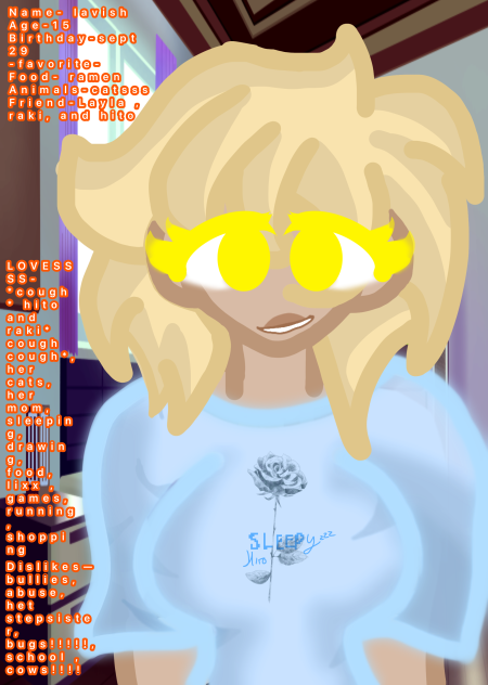 Doodle & info card lavish~