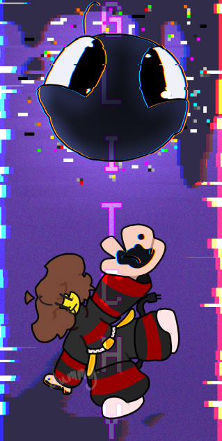 Glitchy the Looky poster!