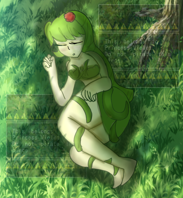 Sleeping Dryad (Family version)