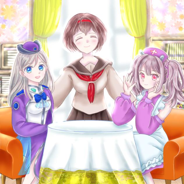 女神達の集い（ミモザさん・ミカさん・ララさん）