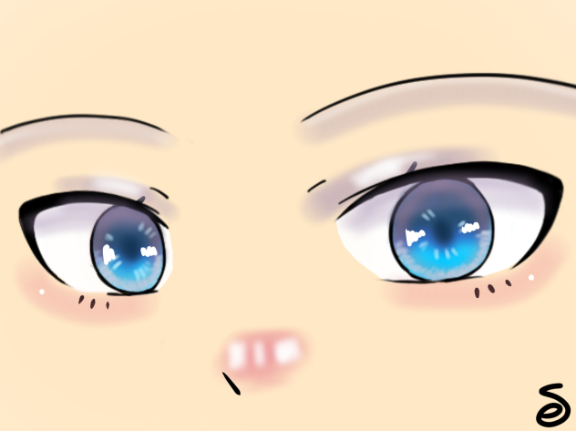 Anime eyes