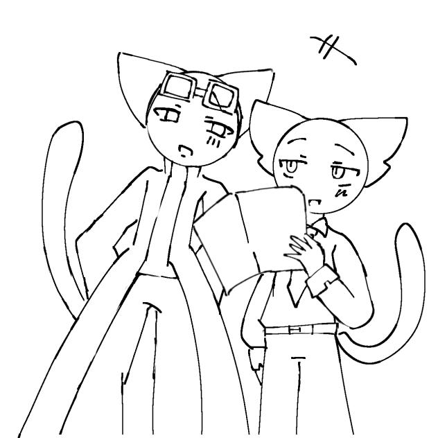 OC線画ぁ