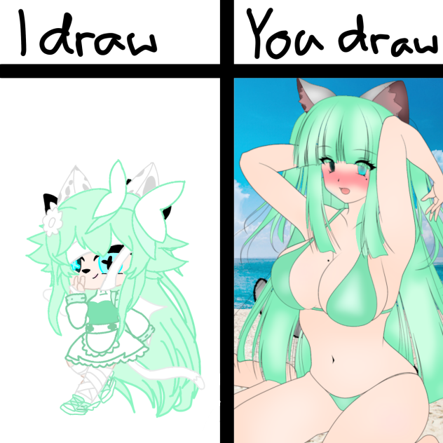 I draw you draw