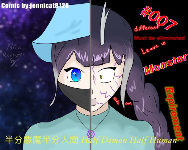 FA for 半分悪魔半分人間 Half Demon Half Human