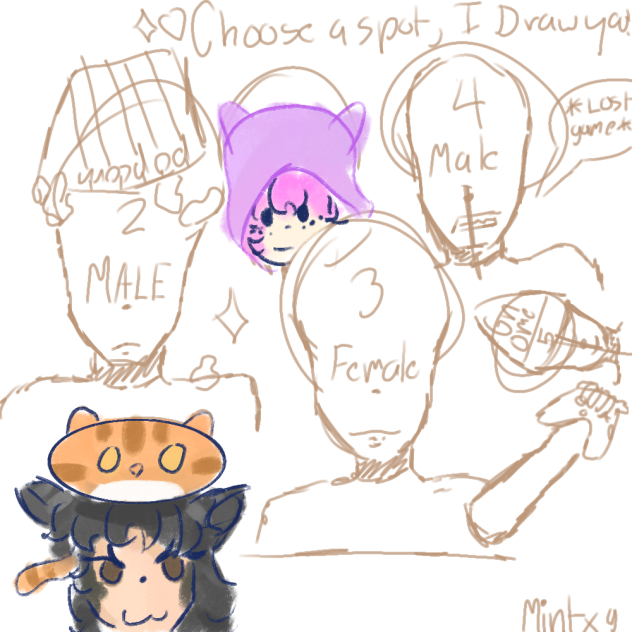 1 and Chibi taken (I draw ur ocs!!)