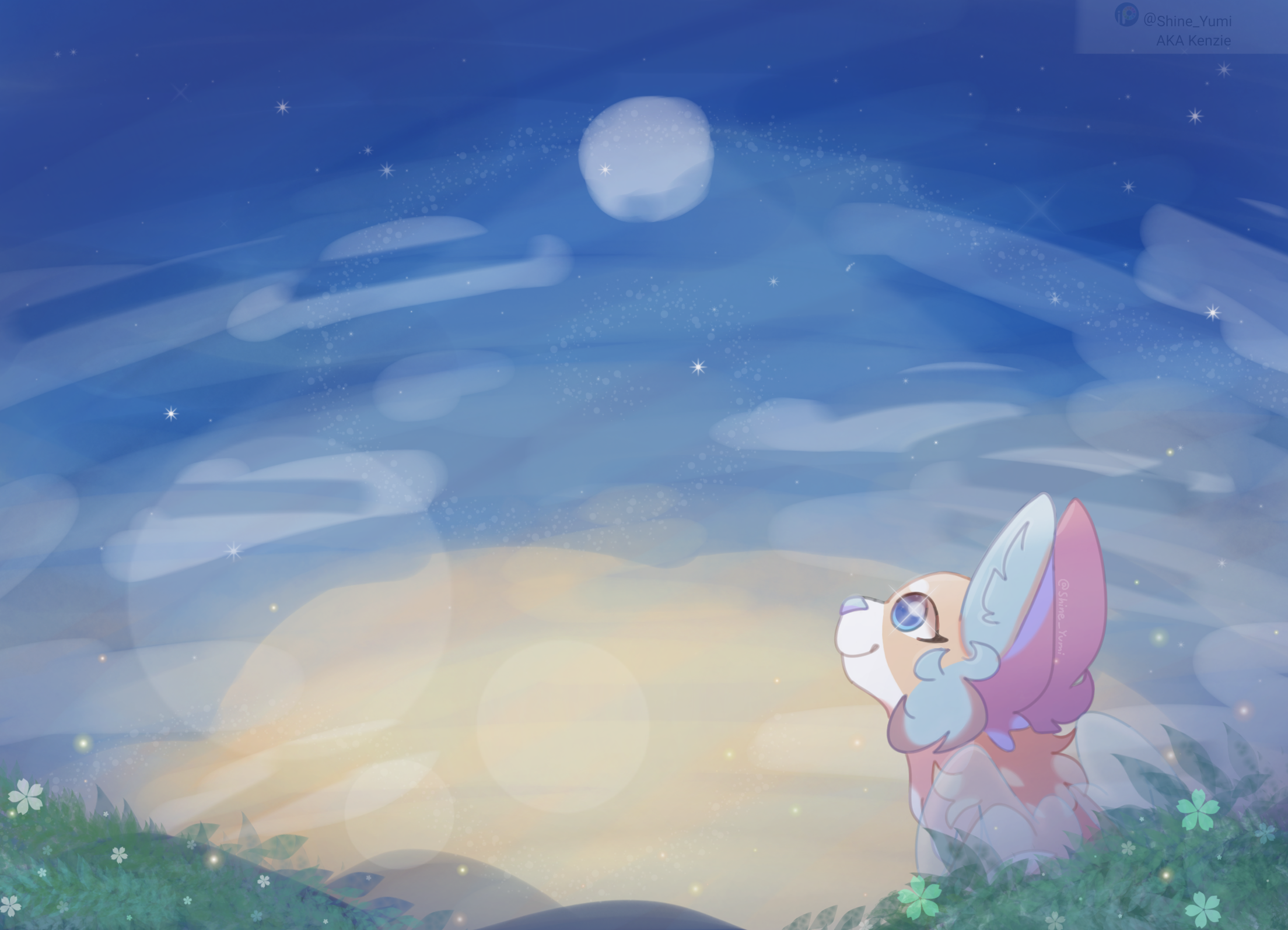 Moonlight `• - ibisPaint