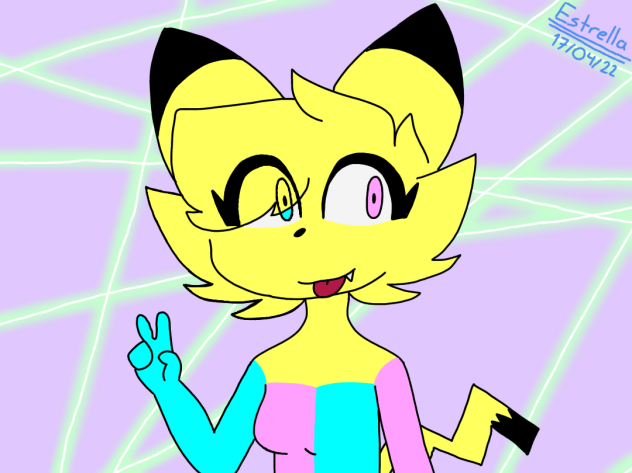 Fanart para Pika 😈✋
