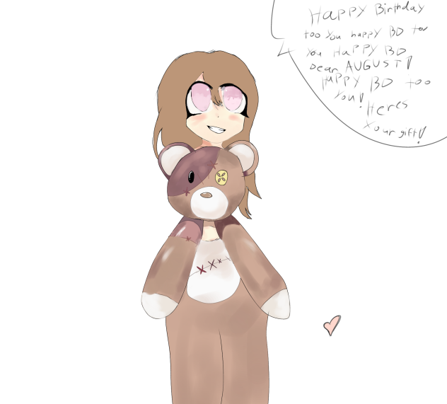 for August HAPPY BD! - ibisPaint