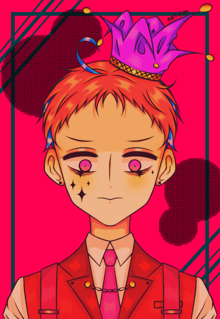he got background somehow