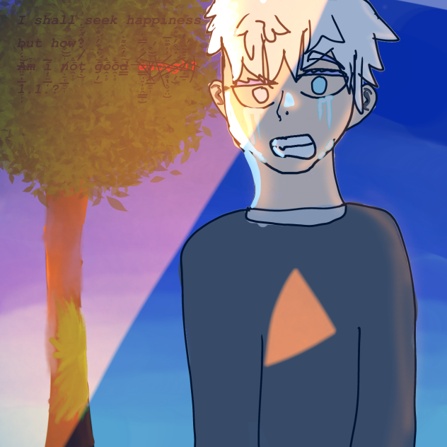 Gojo crying…