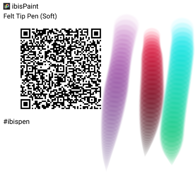 felt tip pen(soft) ibisPaint