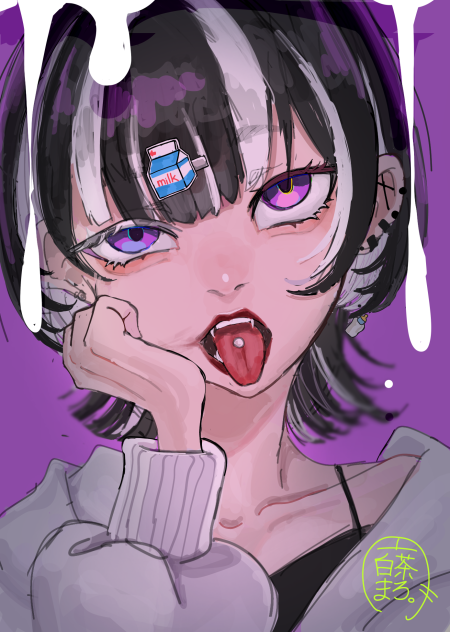牛乳ちゃん - ibisPaint