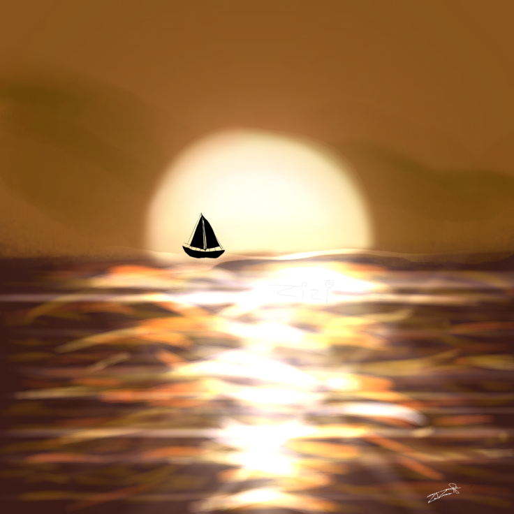 sunset 🎀 - ibisPaint
