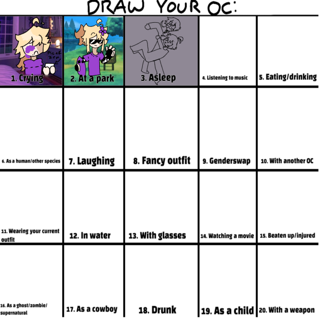 Draw your oc as... pt 3