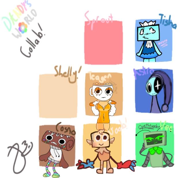 Dandy's World Art Collab