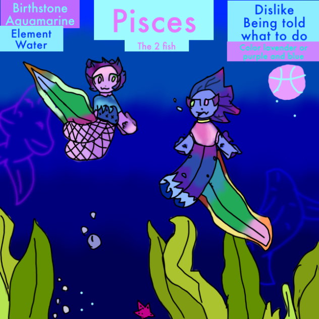 Zodiac signs, Pisces