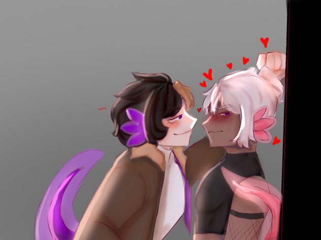My two main OCs 💅 - ibisPaint