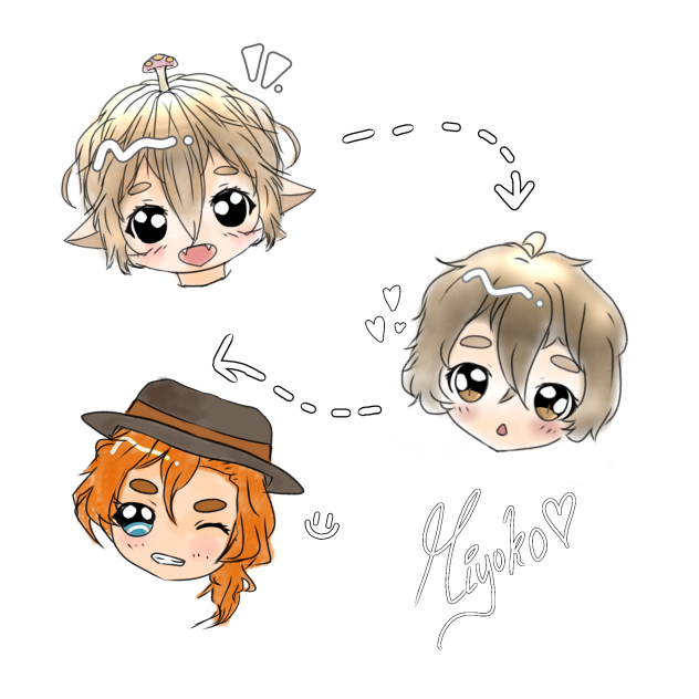 Lazy chibi art