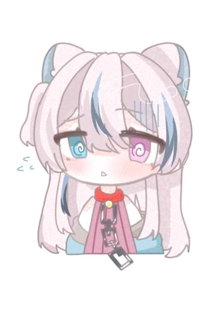 めあさん立ち絵　焦り