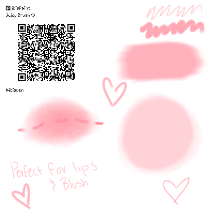 lips and blush ♡♡ - ibisPaint